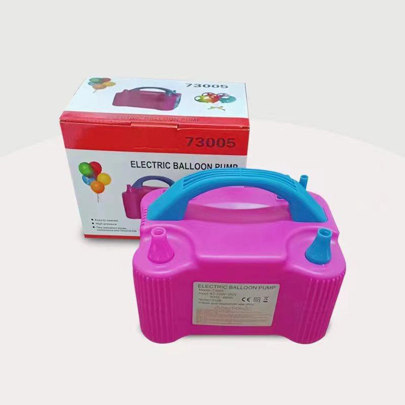 Electric Inflator Balloon Pump Balloon Inflatable Pump Electric pump Double Hole Electric Balloon Machine 73005