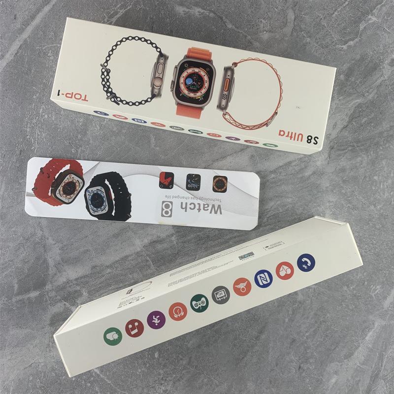 S8 Ultra Smart Watch S8ultra Bluetooth Calling Heart Rate Sports Information Reminder Smart Watch Factory