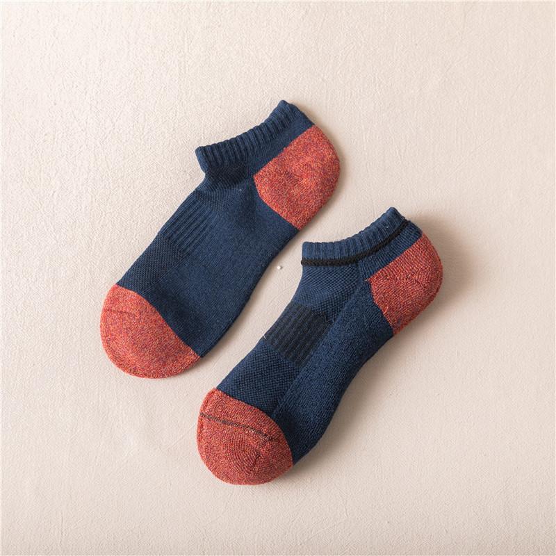 towel bottom men's socks socks men's socks sports combed cotton socks thickening sweat-absorbing sports outdoor hiking jogging
