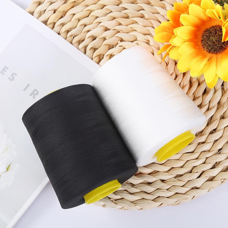 spot goods 402 sewing thread color polyester thread size 8000 sewing machine special thread multi-specification overlocking stitch wholesale
