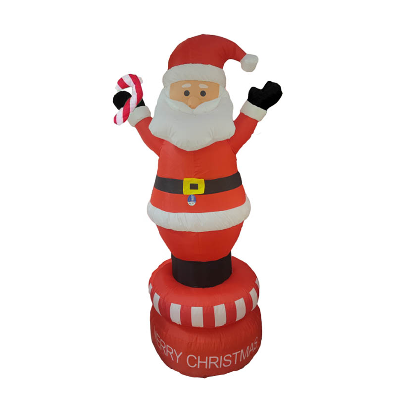 Factory direct sales. It's just Christmas. 2.1M Rotating Old Man (English) wholesale Application Scenario