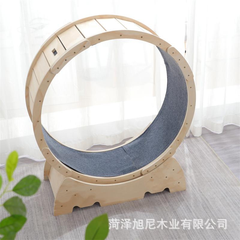 Creative Pet Cat Treadmill Cat Running Wheel Mute Cat Sports New Upgrade Self-Installation Multi-Layer Board Cat Climbing Frame