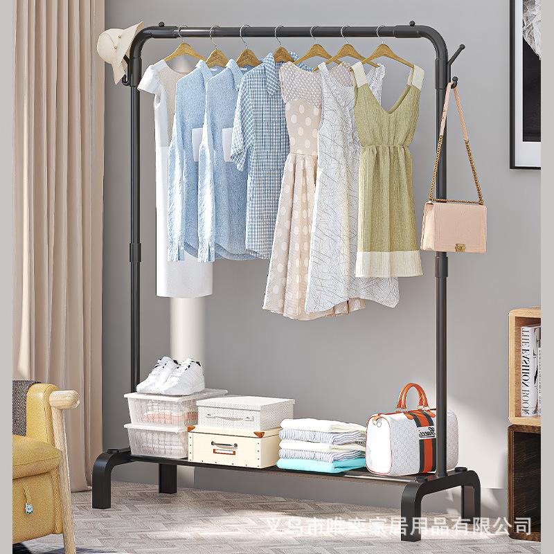 floor hanger household coat rack clothes rack clothing display rack bold type removable easy hanging cloth rack