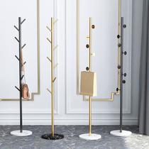 Marble Coat Rack Simple Clothes Hanger Floor Bedroom Internet Celebrity Minimalist Modern Pannier Bag Cloth Rack Household