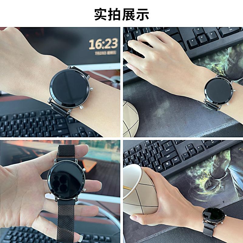 2024 Foreign Trade New Milan Led Watch Casual Women's Fashion Electronic Watch Fashion Creative Women's Watch