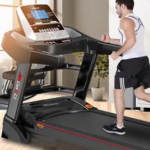 t900 treadmill home mute fitness folding single/multifunctional blue screen installation-free electric treadmill massage