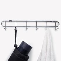 imported bold hook wall hook punch wall hanger wall-mounted coat hook hook long row hook