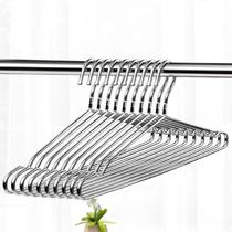 stainless steel coat hanger household thickened no trace hanging clothes non-slip home cool clothes rack air clothes hanging clothes pegs
