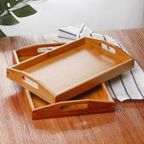 special product tray for beauty salon wooden tray bamboo fruit tray bamboo tea tray rectangular essential oil distribution tray