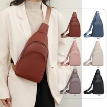 cross-border all-match chest bag women's new fashion women's cross-body bag pu shoulder bag women's bag