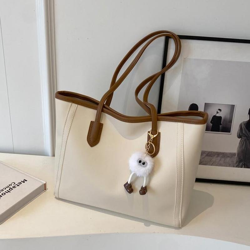 high sense retro bags 2024 new women's bag simple all-match shoulder bag work commute large capacity totes