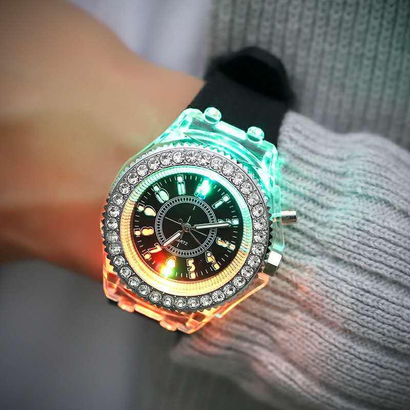 Luminous Watch Men's Watch Men's LED Watch Luminous Student Watch E-Commerce Supply Watch Manufacturer