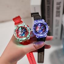 Luminous Ultraman Watch Wholesale Children's Watch Cartoon Luminous Student Watch Electronic Watch Men's Watch