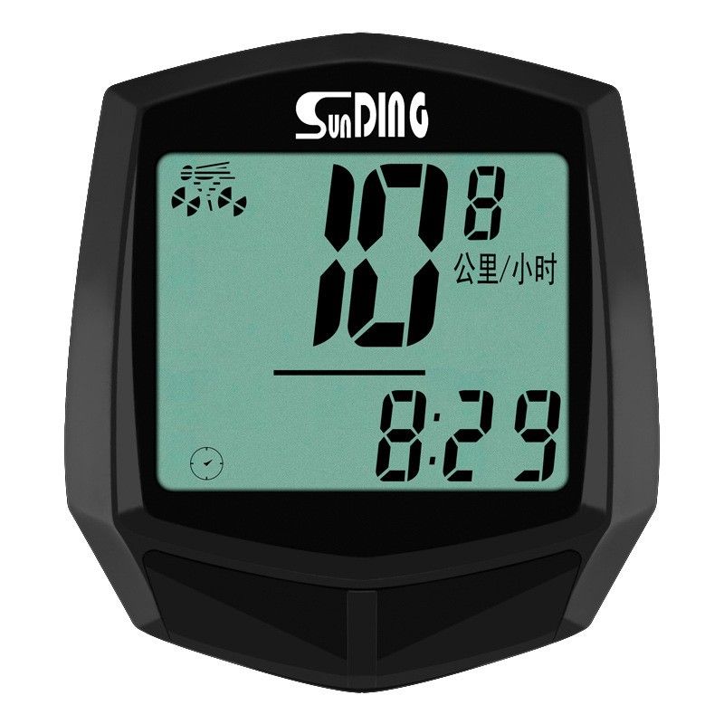 SD-581C bicycle wireless speedometer, large backlit screen in both Chinese and English, waterproof mountain bike speedometer, odometer, and speedometer Application Scenario