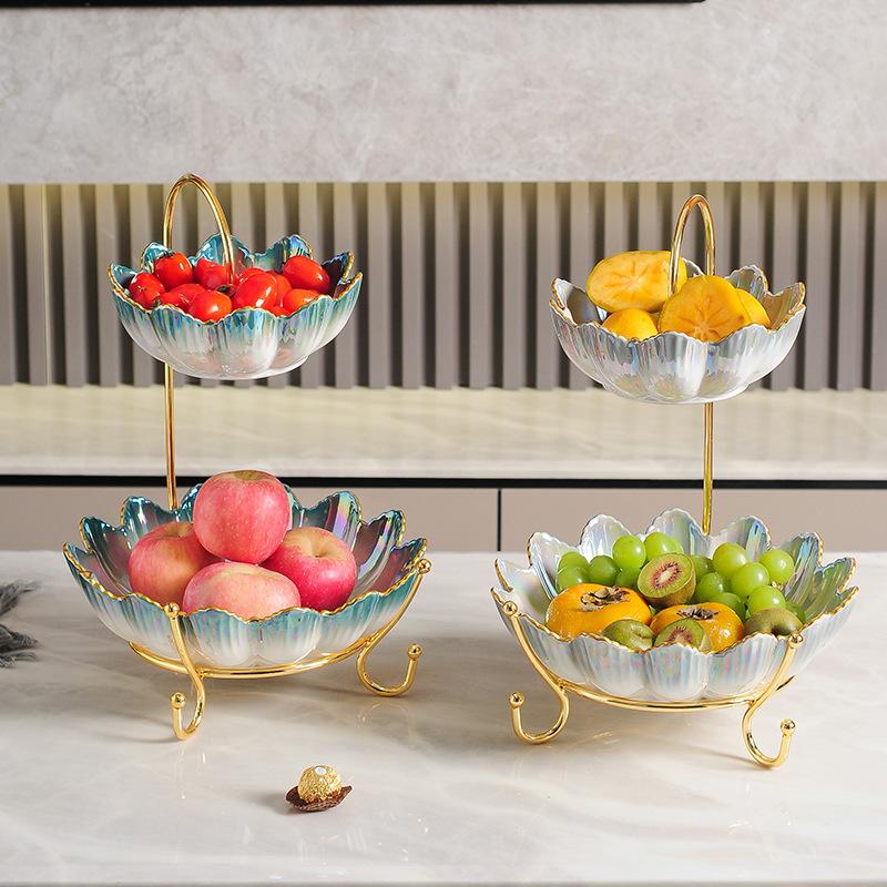 ceramic fruit plate new candy plate snack dish fruit tray cake plate