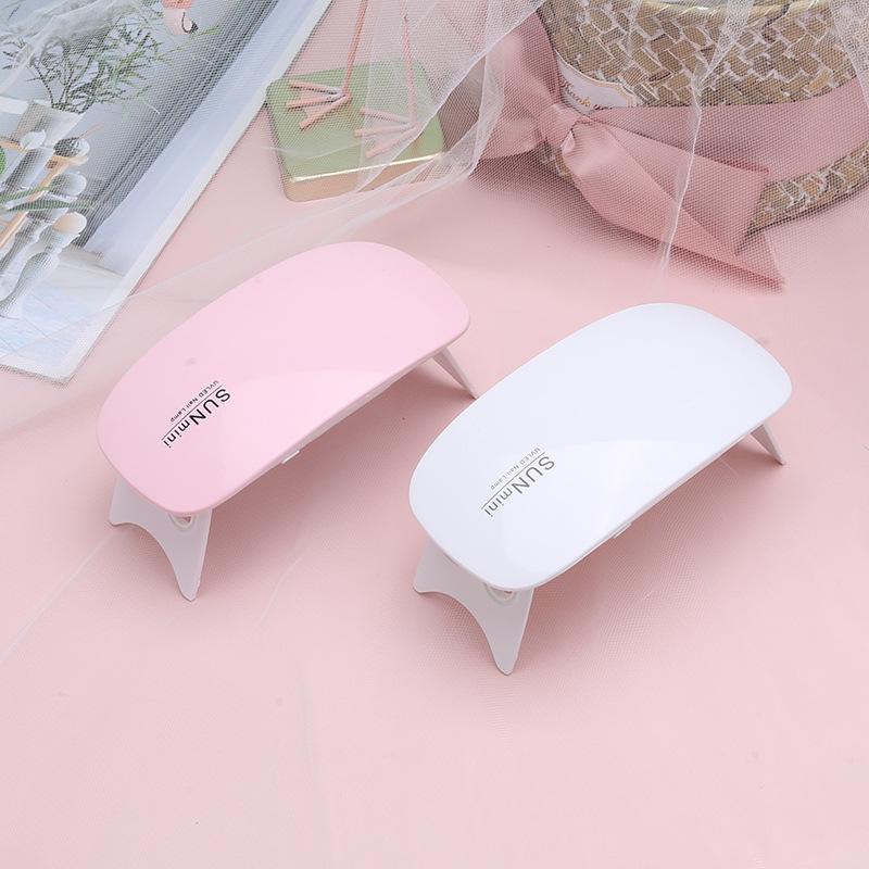 hot lamp nail baking lamp mouse hot lamp mini folding lamp nail baking drying lamp uv curing uv lamp