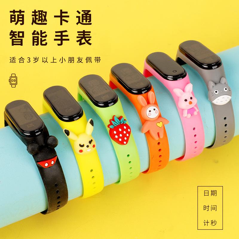 creative children touch watrproof watch student bracelet watch m 4led doll electronic watch wholesale