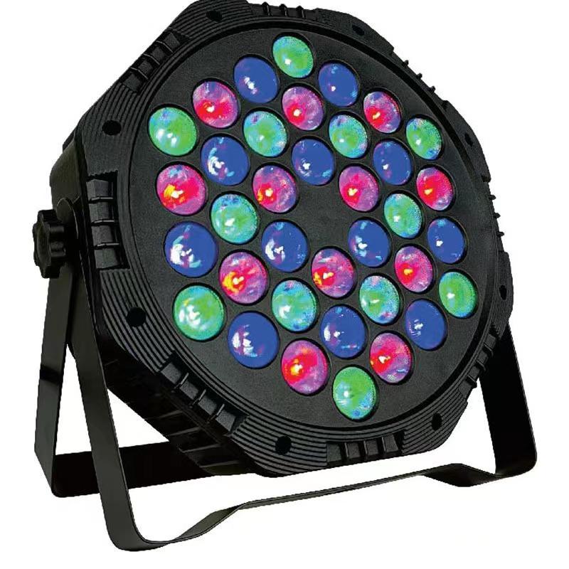 LED Stage Lights Light-Controlled Colorful 36 PCs 18 PAR Lights Bar Performance Wedding Dyeing Par Lights Atmosphere Lighting