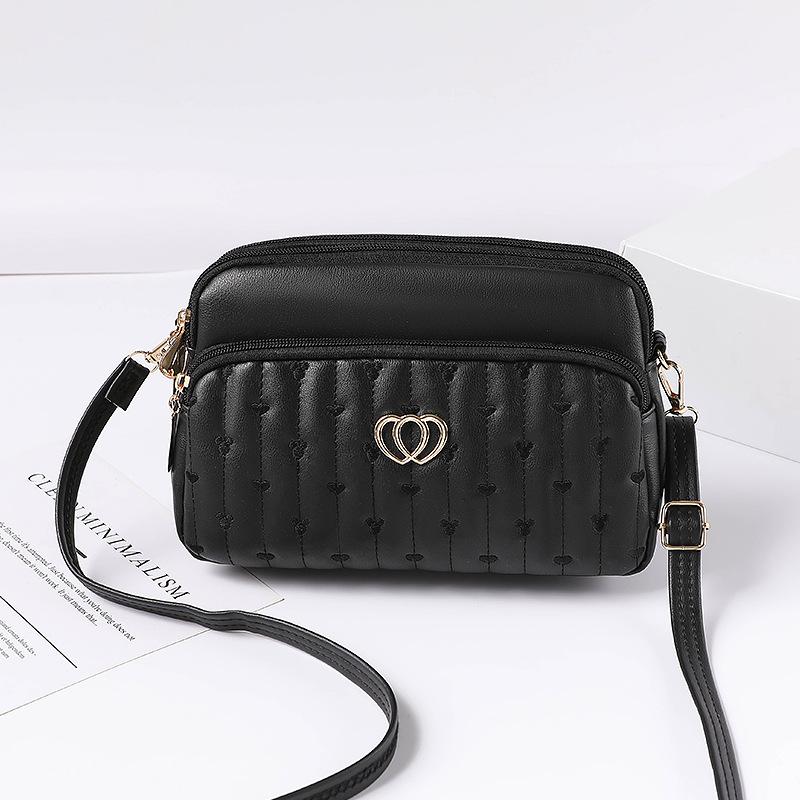 Bag Wholesale New Large Capacity Women's Shoulder Bag Versatile Middle-Aged Mother Bag Retro Phone Crossbody TB Women's Bag