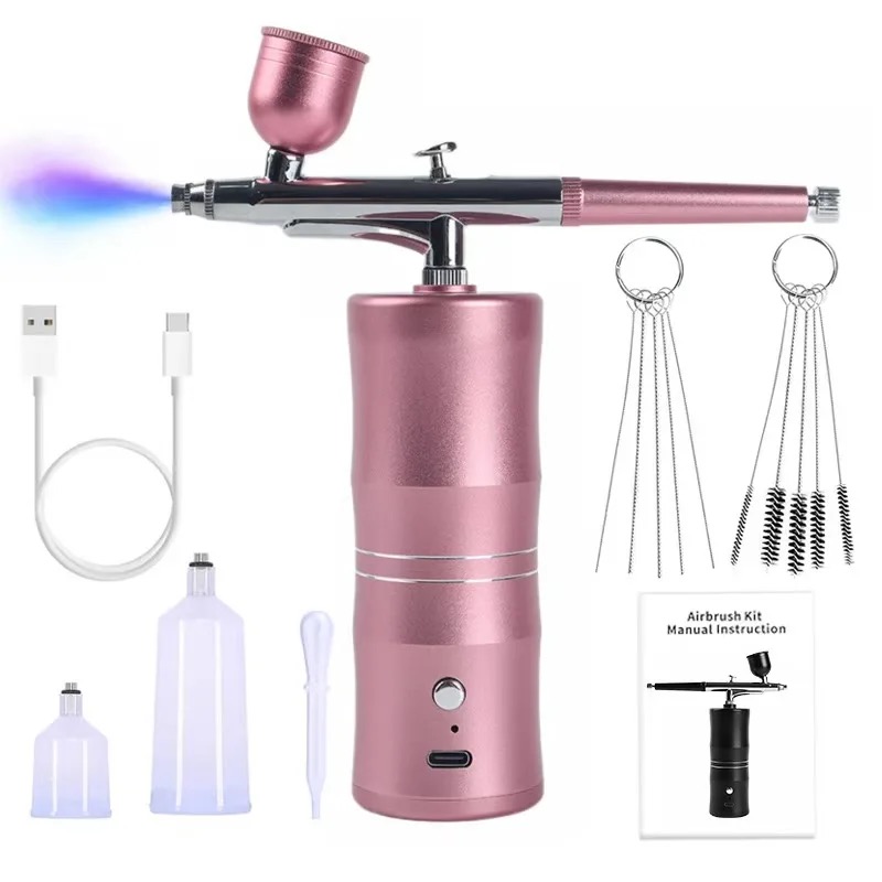 The new blue light oxygen injection device, high-pressure oxygen injection device, home handheld hydrating device, and portable beauty device for facial introduction details Picture