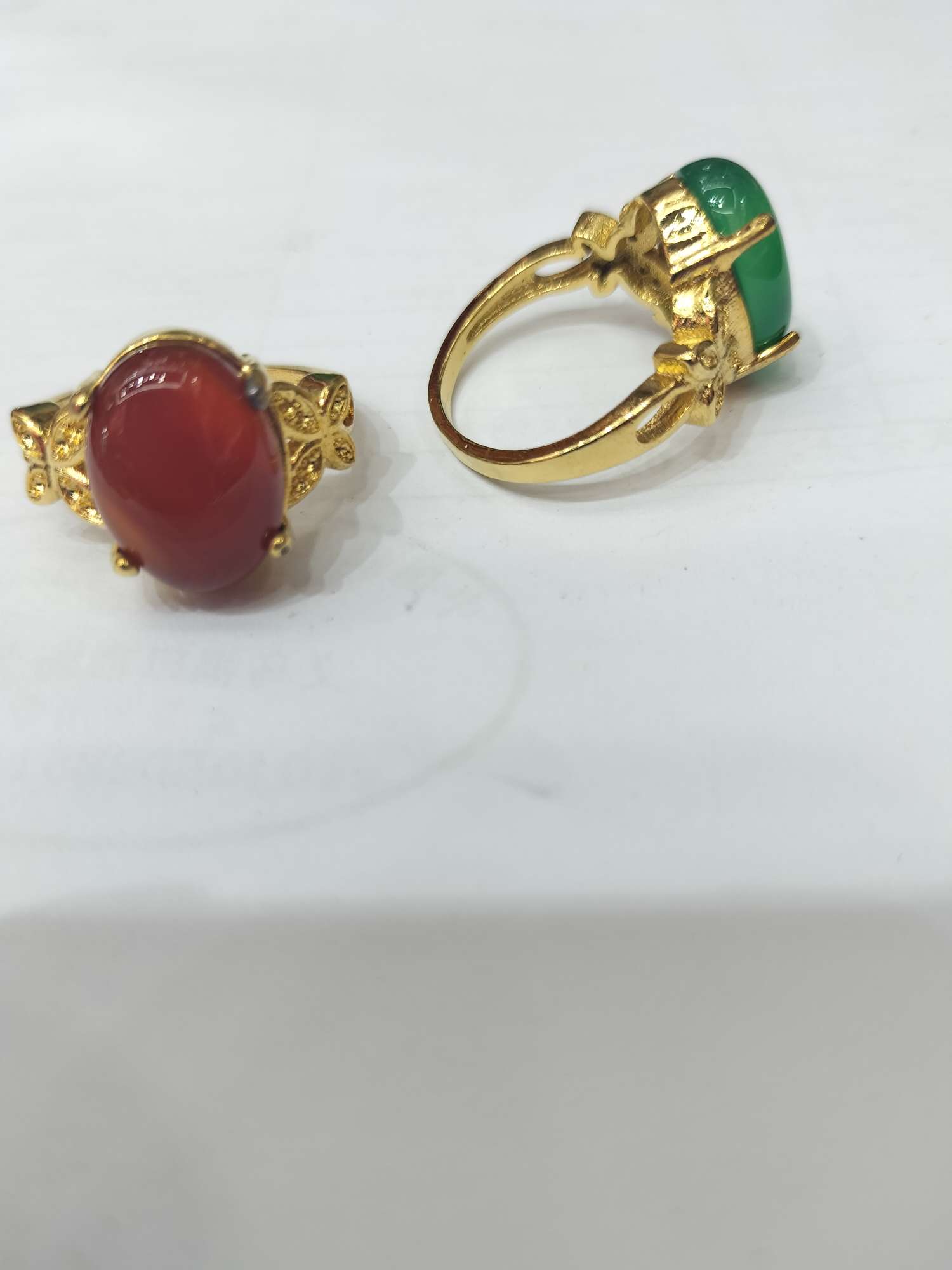 Custom-made all-copper color-preserving multi-gemstone jewelry, high-end and exquisite accessories detail image 3
