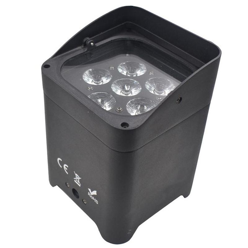 wholesale battery wireless led par light full color three-in-one washing light performance ktv wedding stage lights bar lamp Item Picture