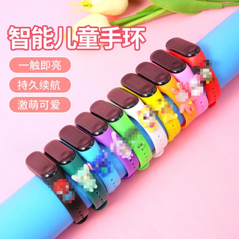 Children's School Opening Small Gift Doll Cartoon Watch LED Electronic Watch Store Activity Gift Stall Hot Sale Wholesale