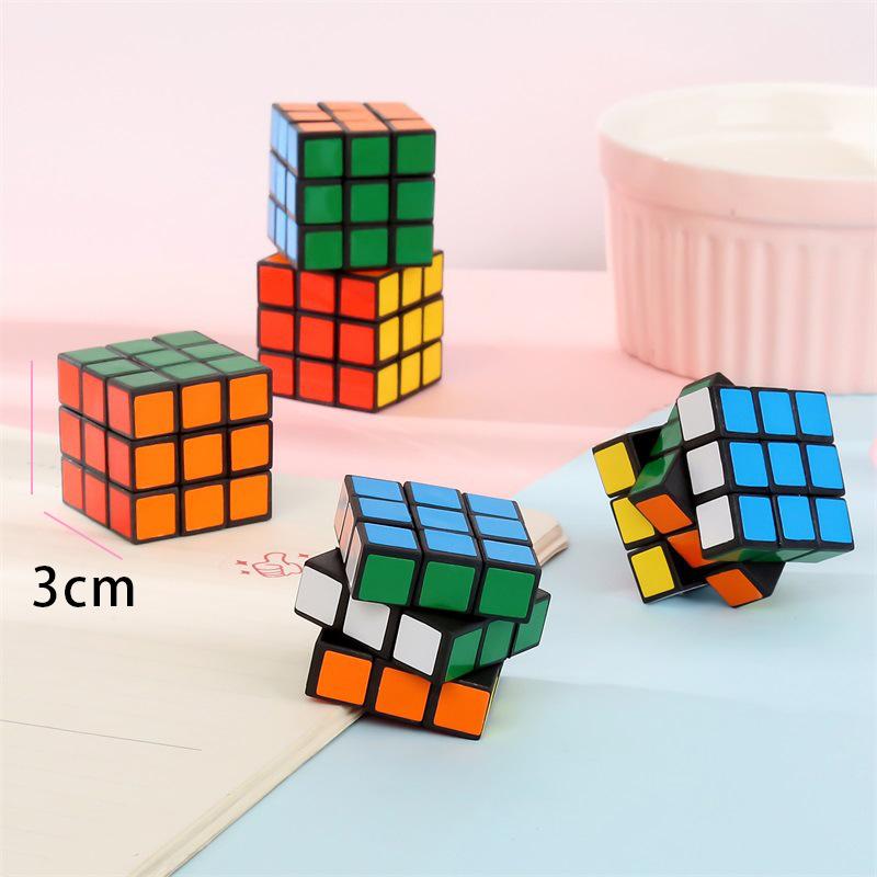 yi educational toys intelligence third-order advertising cube 3cm folding magic cube gift advertising cross-border small toys