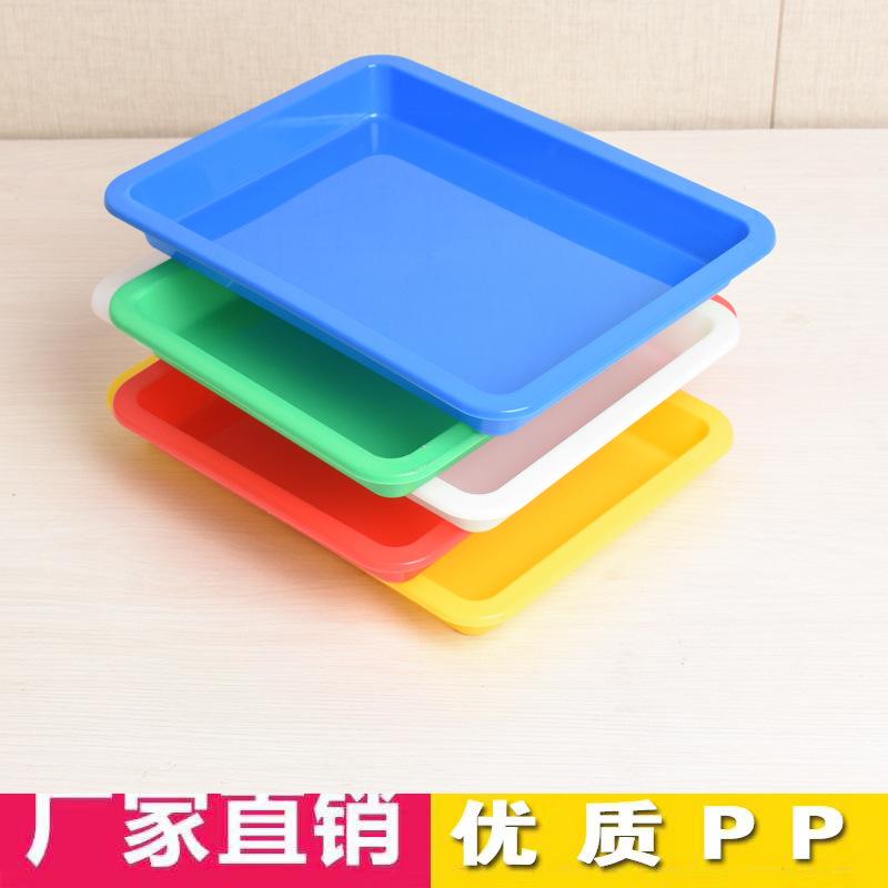 thickened new material plastic tray turnover tray fruit tray vegetable tray shallow tray square tray tea tray plastic tray