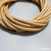 Sewing Machine Leather Belt 5mm Ft round Driving Belt Old Sewing Machine Leather Belt First yer Cowhide Factory Direct Sales
