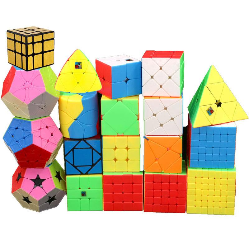 moyu charming dragon second order 3 order fourth-stage fifth-stage pyramid oblique to sq1 plum cube mirror magic cube hot sale