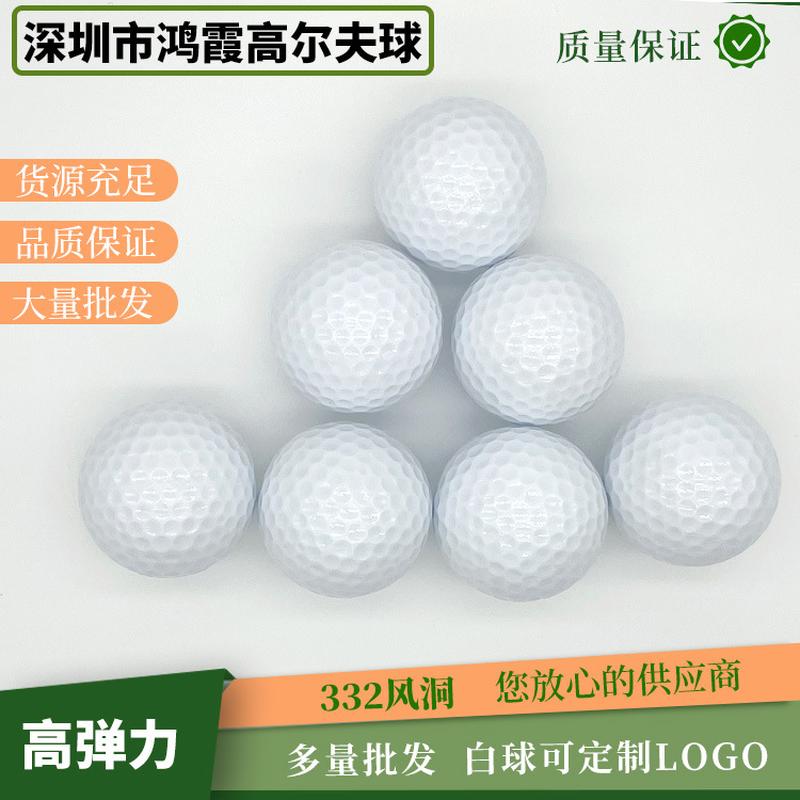 golf training practice double layer practicing ball making golf colorful ball logo42mm marking two layer training ball