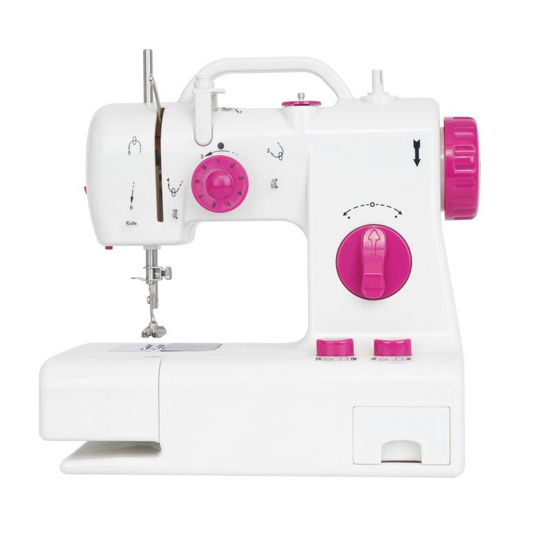 318 sewing machine cylinder sewing reverse adjustment needle distance car clothes pedal desktop mini domestic electric sewing machine