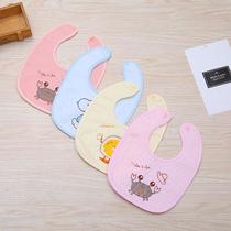 infant stereo plus size saliva towel cartoon animal baby waterproof bib snap button baby products bib