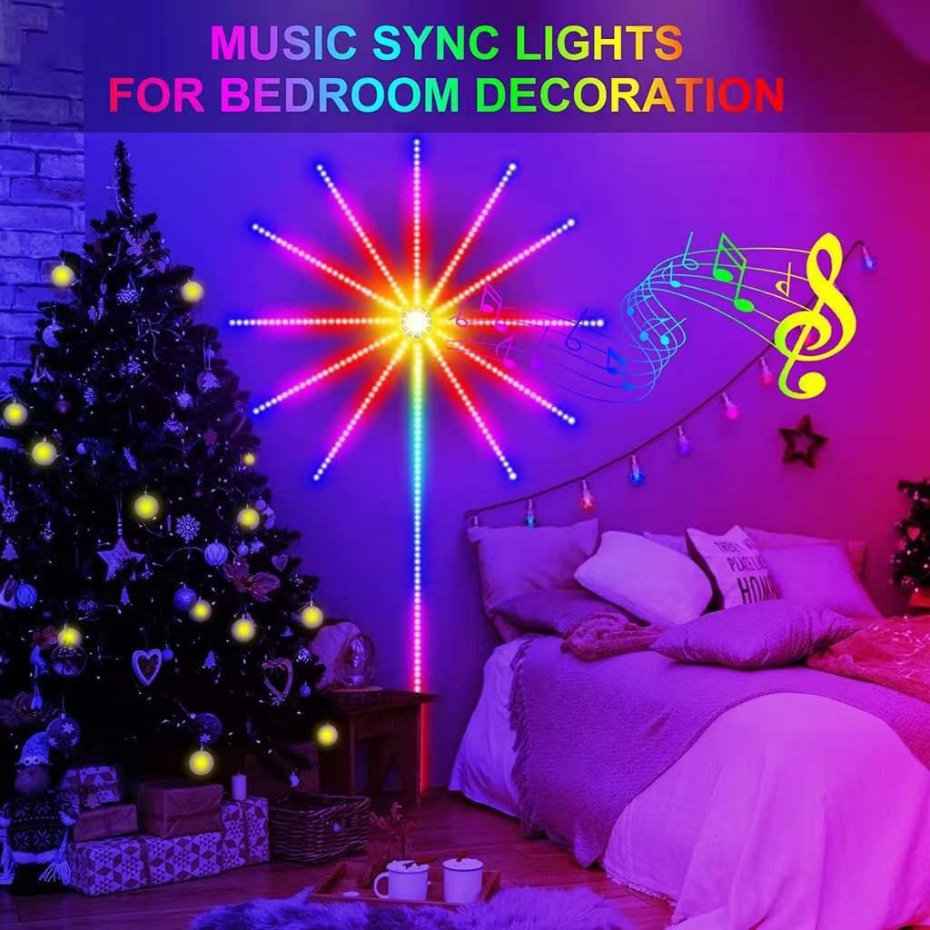led smoke lamp app bluetooth mobile phone control horse running water magic color smoke lamp led light with christmas lights