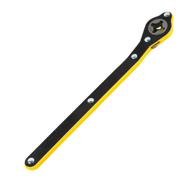 Car Jack Power Wrench Hand Scissor Car for Small Car Jack Labor-Saving Ratchet Wrench Hand Crank Item Picture
