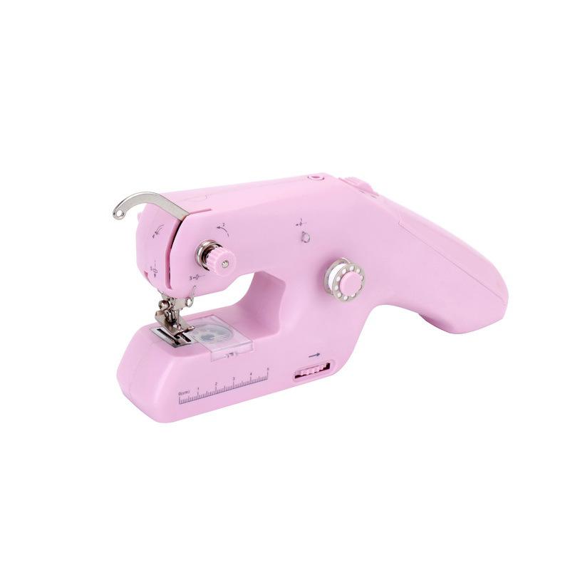 Household Mini Sewing Machine Small Eating Thick Miniature Desktop Electric Handset Sewing Machine