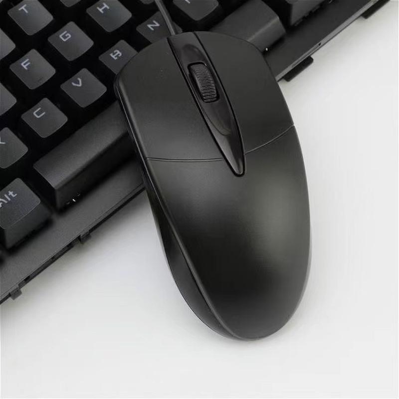 cross-border wholesale m2 wired mouse computer accessories mouse business office photoelectric mouse wired frosted mouse