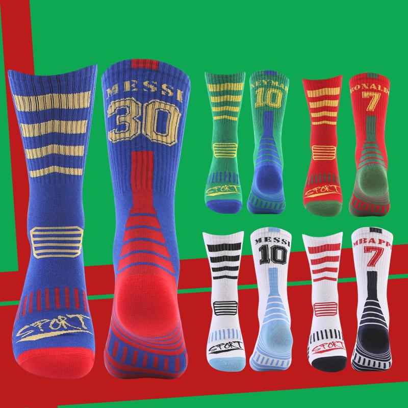 long tube soccer socks thin sports men socks new club world cup sweat-absorbent wear-resistant soccer socks
