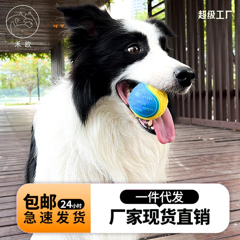 amazon hot pet toy dog mor long sting ball dog bite ball training ball tpr sounding toy wholesale