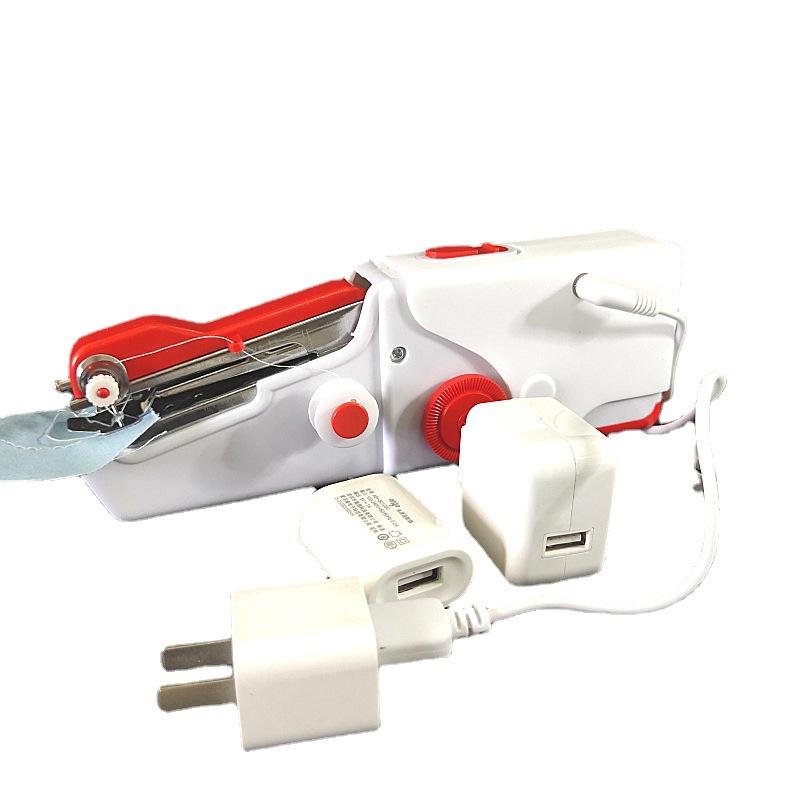 Cross-Border Multi-Color Portable Mini Handheld Sewing Machine Handy Stitch Household Miniature Electric Sewing Machine