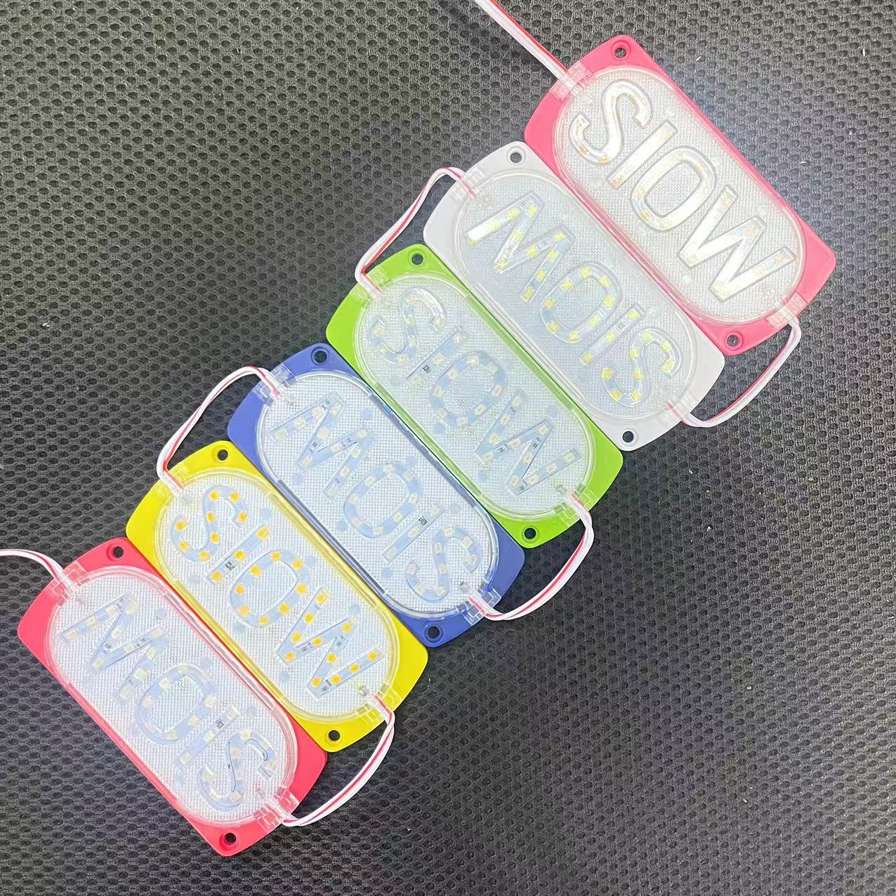 Motorcycle LED lights, 12V flash, slow traffic warning lights, colored lights, decorative lights, taillights, new car rear taillights pic 6