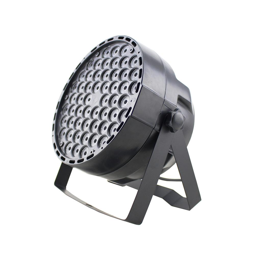 ktv bar 54 par light rgb background cast light dyeing hand handle 3w full color par light wedding performance light outdoor
