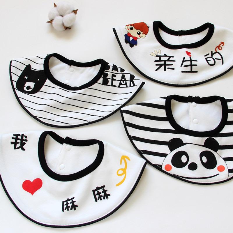 baby products anti-saliva baby bibs baby creative bibs children bibs new collar cotton bibs