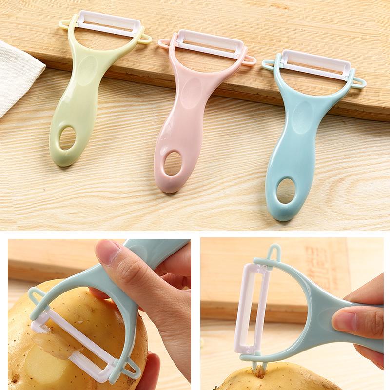 household ceramic fruit knife fruit knife multi-functional apple peeler scratcher peeler potato skin peeler