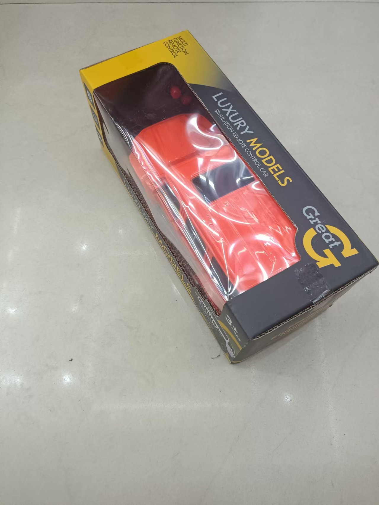 Boys' toy remote control car, wireless 3D printing, electric remote control toy car, luminous drift, children's toy car, Boya