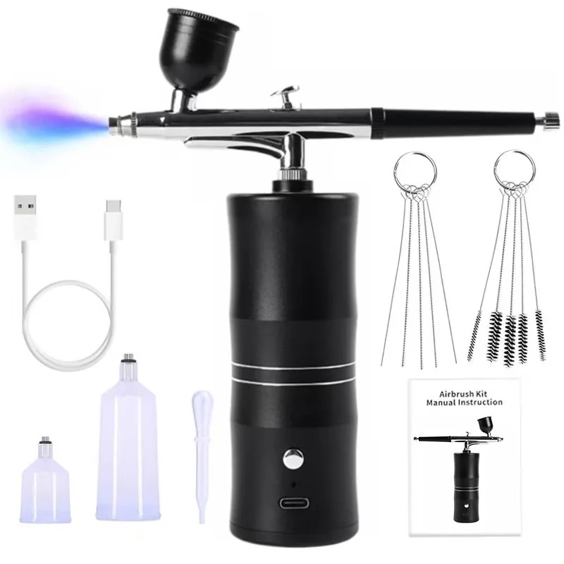 新款蓝光注氧仪高压注氧仪家用手持补水仪脸部导入便携式美容