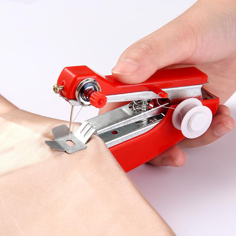 Small Simple Sewing Machine Household Manual Pocket Sewing Machine Mini Travel Portable Handheld Miniature Tailor Machine