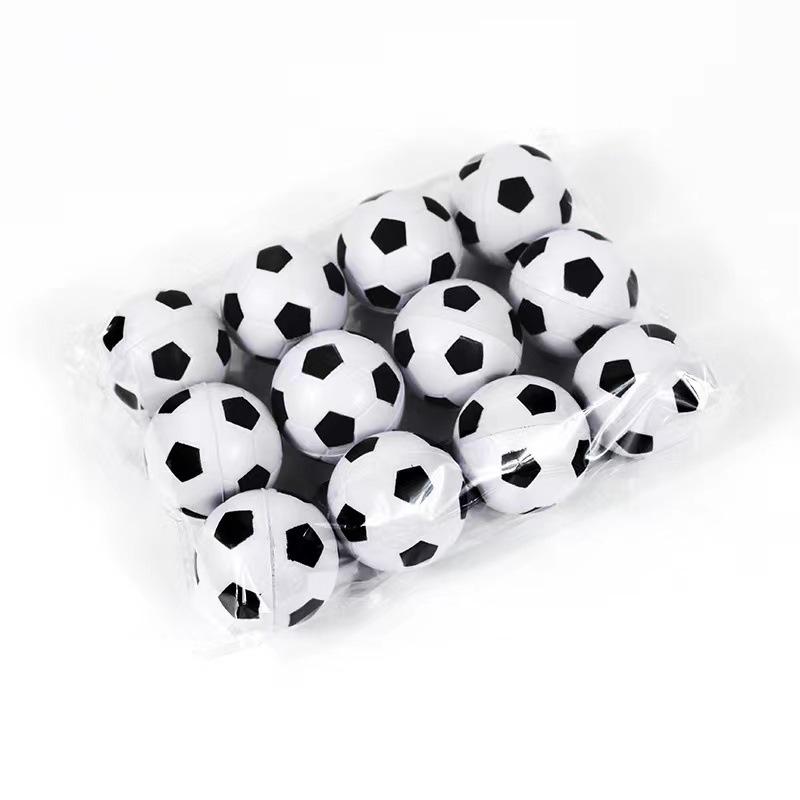 amazon hot sale 4cm solid sponge pu foam foot basketable nets stick smiley face rugby decompression foam ball