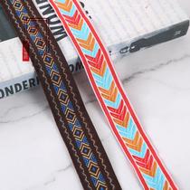 3cm ethnic style jacquard lace ribbon clothing clothing tracery home textile accessories